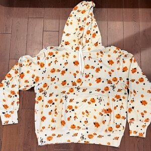 Men’s Rag & Bone Damon Cotton Floral Hoodie